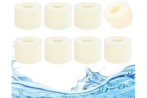 KATELUO 8 Stück Filterschwamm Typ S1 Schaumstoff-Poolfilter, Schwimmbad Filter Schwamm, Typ S1 Filterschwamm Kartuschen Hochelastisch und Wiederverwendbare Schaum Pool Filter für Poolreinigung