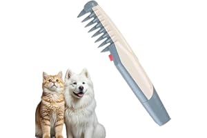 FREE3VITA 2025 New Lifweb Mataway E-Comb - 2 in 1 Pet Grooming Comb for Knot & Tangle Removal, Electric Detangling Brush for Dogs & Cats