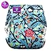 Produktbild Milovia Überhose (Prefold) - Mysterious Owls - One Size (4-16 kg) Windelüberhose, Stoffwindelüberhose, beste Qualität und super weicher Außenstoff - Eulen