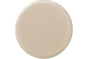 SWJ-swjssb Hocker-Überzug, Rund, 2er Set，Hockerbezug，Barhocker Bezug, Wasserdicht, Sitzkissen-Schutz, Runde Hocker-Bezüge, Kissen-Protektoren Rund Hocker Bezug (Color : Light beige, Size : Set of 2)