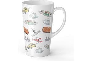 BABACO ERT GROUP Oryginalny i oficjalnie licencjonowany przez Friends kubek ceramiczny, wzór Friends 011, kubek do kawy i herbaty, kubek Latte, 450ml