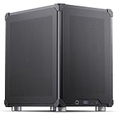 Jonsbo C6 Mesh bilgisayar kasası, USB-C bağlantısı, &ccedil;ıkarılabilir paneller, &ccedil;elik, Micro-ATX, siyah