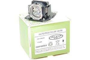 Alda PQ-Premium, Lámpara de proyector Compatible con DT01151, CPRX82LAMP para HITACHI CP-RX79, CP-RX82, CP-RX93, ED-X26 Proyectores, lámpara con Carcasa