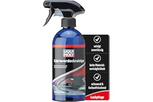 ‎LIQUI MOLY LIQUI MOLY Cabrioverdeckreiniger, Art.-Nr. 1593 I 500ml Cabrio Verdeck-Reiniger gegen Verwitterung I Entfernt Öl- & Fettflecken, Ruß, Vogelkot, Insekten & Schmutz I Für Verdecke aus Stoff & Kunststoff