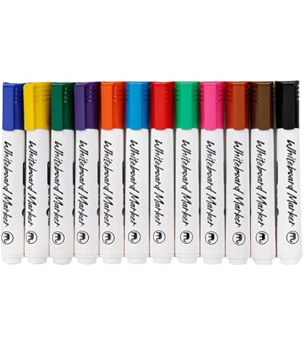 Pennarelli Per Lavagna Bianca Yummici - Set Da 10 Colorati Cancellabili - Foto 2