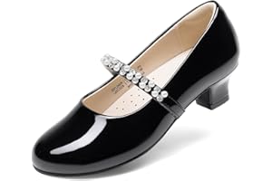 DREAM PAIRS Mary Jane Strap Bambine e Ragazze Scarpe Basse Ballerine Principessa Scarpe pada Matrimonio