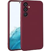 Elfia Samsung Galaxy A54 ile Uyumlu Kılıfı Silikon Mat Renkli Parmak İzi Bırakmayan Yumuşak İnce Kapak Prem M&uuml;rd&uuml;m