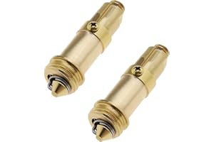 BIYM 2xReplacement Bath Waste Basin Facile Pop Up Cliquez Clapet Bouchon Ressort Boulon