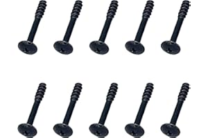 ANBOO 10 Stück Luftfiltergehäuse Schrauben, Universelles Auto-Ersatzzubehör, Halteschrauben für Luftfilterreiniger Deckel, Allgemeiner Zweck 34 mm x 5 mm