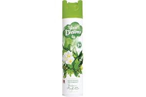 AIR FLOR YOUR DREAMS | Profumatore per Ambienti Spray a Base Acquosa, Fresia e Mughetto, 300 ml
