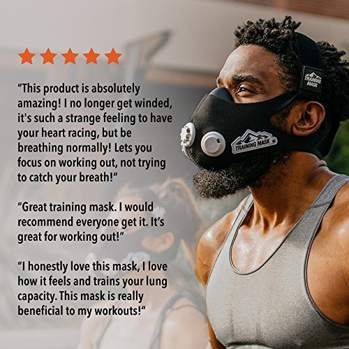 Elevation Training Mask Maske für Höhentraining - 6
