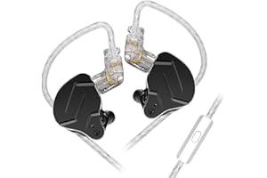 keephifi KZ ZSN Pro X KZ IEM Écouteurs Intra-Auriculaires HiFi IEM 1BA+1DD in Ear Monitor avec Suppression du Bruit, Basses Riches en métal, écouteurs Intra-Auriculaires avec câble Amovible