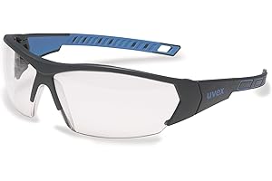 Lunettes Unisexe uvex i-works 9194 EN 166 avec Filtre UV, Lunettes de Soleil / Protection Lunettes de Sport, Lunettes de Travail / de Vélo