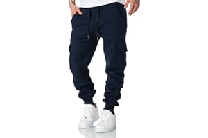 REPUBLIX Herren Cargo Sweatpants Sporthose Jogginghose Jogger Trainingshose R6102