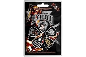 Motörhead Lemmy Plectrum Pack Stone Death Forever