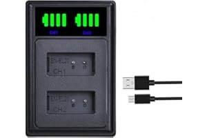 PowerTrust EN-EL20 EN-EL20a Battery Charger for Nikon 1 J1 J2 J3 AW1 V3, Coolpix A, P1000, COOLPIX P950 Camera