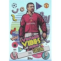 Eric Cantona 10枚限定 Gold 激レア　カード　サッカー ERIC CANTONA Signature Legend 2024 Adrenalyn XL Panini 23/24