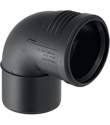 Geberit 390.248.14.1 Silent-PP Braga Avec Réduction 87 - Système Évacuation Silencieux