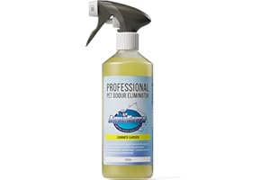 AQUAFORCE Pet Odour Eliminator Spray, Strong Enzyme Odour Bacteria Eating Deodoriser & Dog Urine Neutraliser | Pet Odour Remover | Smells from Carpet, Upholstery