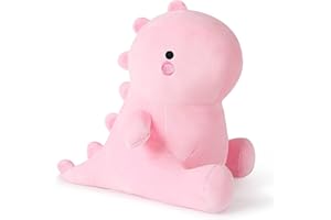 shownicer Plüschtier Dinosaurier Kuscheltier Stofftier Kawaii Dino Plüsch, Plüschsaurier Plüschkissen Spielzeug, Wurfkissen, Kissen Puppe, Schmusetier Geschenk Gefüllt für Kinder Mädchen Jungen