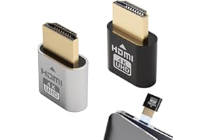 MSMXCS 2er-Pack 4K kabelloser HDMI-Streaming-Adapter, Smart-TV-Streaming-Stick-Display-Adapter für mobiles Bildschirm-Spiegeln, Receiver für TV, PC, Mobilgeräte, einfach zu bedienender Smart-Media-Player