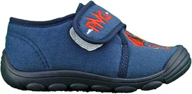 PRIMIGI 2445700 Polacchini Pantofole Scarpe Bimbo Primi Passi Tessuto Blu :  Amazon.it: Scarpe e borse