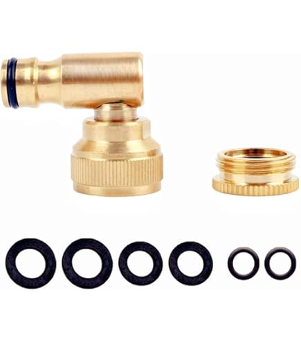 Rectus 21 Type - Quick Connector Female with 8mm Hosetail Used on Water Fed Pole Systems