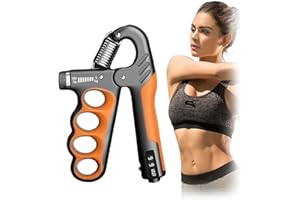 ZHYUAN Hand Grip Resistenza Regolabile 5-100kg,per allenare le mani, per allenare le dita, per allenamento muscolare, resistenza regolabile 5 – 100 kg