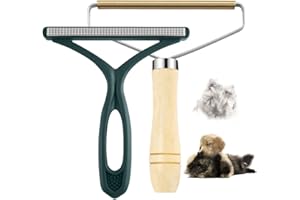 Aurasky Rasoir Anti Bouloche Manuel, Brosse Anti Poils Chien Chat Animaux, Portable Lint Remover, Ramasse Poils Animaux pour Vêtements Tapis Rideaux Canapé Meubles