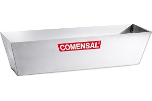 COMENSAL® spatellåda av rostfritt stål – för fördelning av spatelmassan – Tillverkad i EU – 320 x 105 x 90