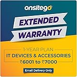 Onsitego 1 Year Extended Warranty for IT Devices & Accessories from Rs. 6001-7000 (Email Delivery - No Physical Kit)