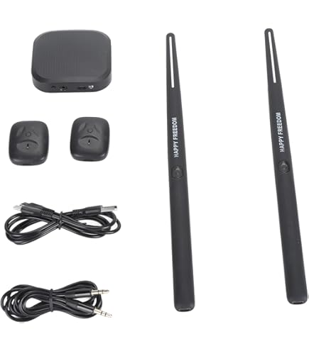 Bacchette Per Batteria Elettroniche Aeroband - Set Con Pedale, Bluetooth, 8 Suoni, Per Principianti - Foto 4