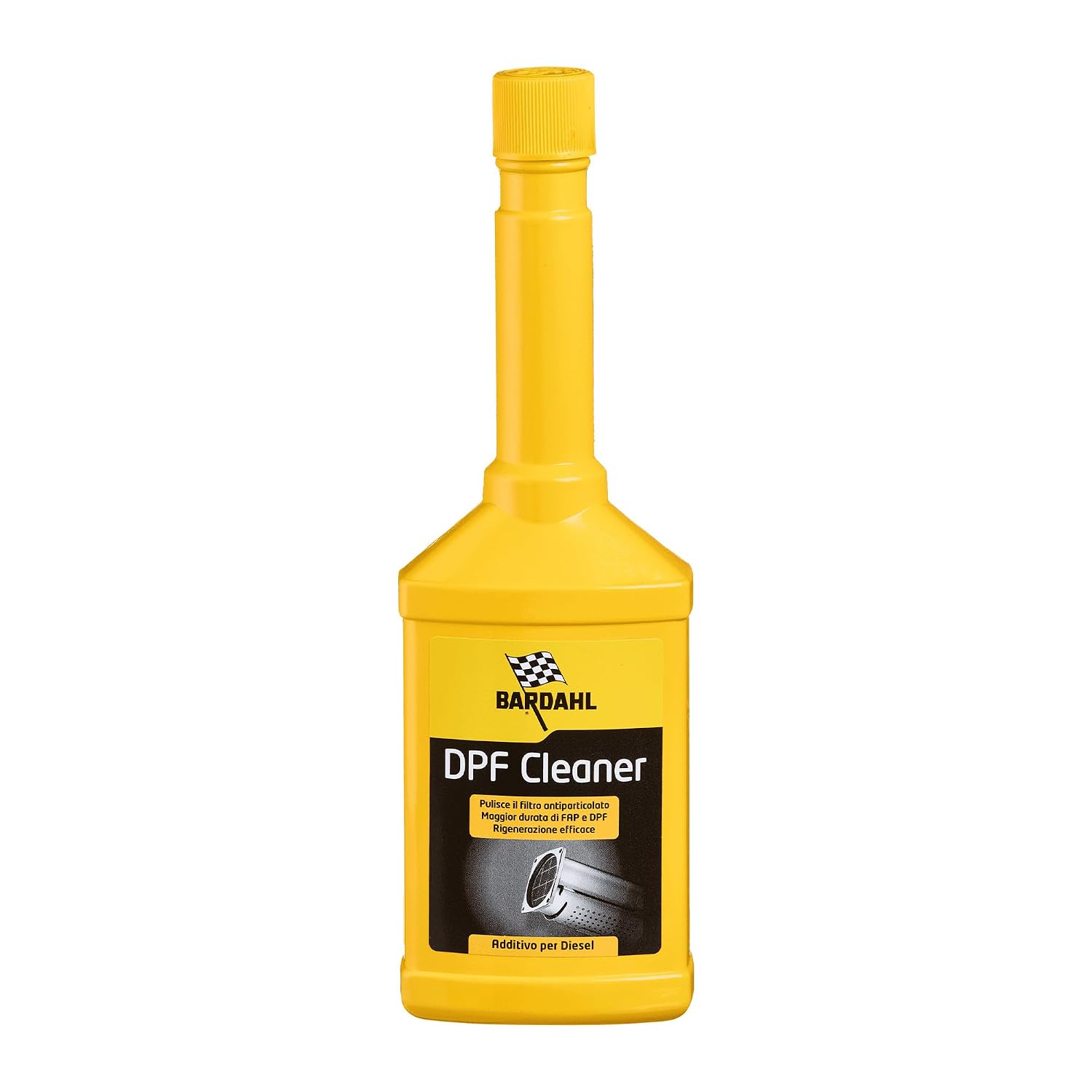 Bardahl - Dpf Cleaner, Additivo per Gasolio, Pulisce e Libera da Intasamenti Il Filtro Antiparticolato, Aumenta la Durata di FAP e Dpf, per Motori Diesel, 250 ml | Additivo per Auto Diesel, Aumenta la Durata di FAP e DPF, Pulisce e Libera da Intasamenti il Filtro Antiparticolato, 250 ml