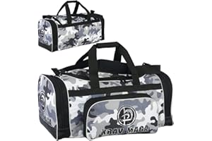 Krav Maga Black Sports Duffel Kit Bag - Camo Edition New