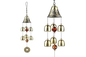 Aoseahess Garden metal Wind Chime Outdoor indoor bell Wind Chime Home Decoration 40cm