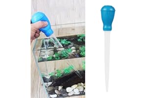 Brussels08 Pipette Compte-Gouttes pour Aquarium - Nettoyeur de Corail, Distributeur de déchets - Nettoyage de Gravier - Pompe d'aspiration,Distributeur aléatoire