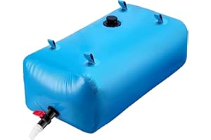 WEDUSPATY Vessie de Stockage d'eau, vessie de Stockage d'eau de Grande capacité, réservoirs à vessie d'eau d'urgence réservoir de Stockage d'eau Pliable Sac d'eau de Pluie Portable