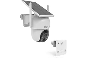 HOLACA Uchwyt na rynnę dachową kompatybilny z AOSU 2K 3MP / 3K 5MP kamera monitoringowa zewnętrzna solarna