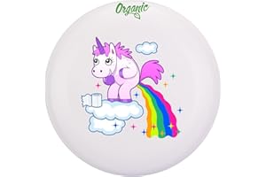 Eurodisc 175 g 4.0 Ultimate Bio de Frisbee en Plastique Unicorn (Clouds Blanc)