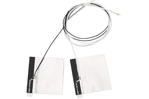 Uppsättning av 2 gör-det-själv IPE Gene4 inbyggd NGFF M.2 WiFi-antenn med IPEX4-port 2.4 för 4 2,4 G X4 bärbar dator inbyggd antenn