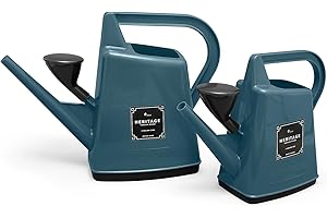 etree Heritage Watering Can with Rose Midnight Blue Complete Set (5L + 10L)