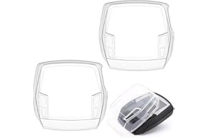 ZPSNDP 2 Pièces Protection d'Écran, Housse de Protection pour Bosch Intuvia, TPU Protection Contre L'eau et La Saleté Transparent Accessoires Velo, Protection d'Écran Contre Les Rayures et Les Impacts