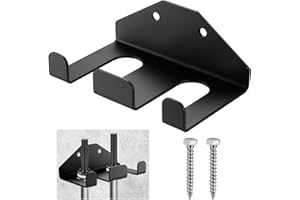 LIYIJIKEJI Support pour Haltères, Support Porte Mural pour Barre d'Haltères, Gancio da Parete per Bilanciere Verticale, Support Mural pour Haltères Olympiques, Rack de Stockage pour Barbell Bar