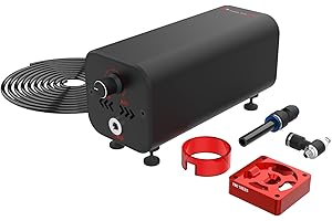 Twotrees Air Assist, Partner TTS-25、TTS-55 、TS2 Gravure laser, Air Assist pour coupe-laser, Laser Air Assist Laser pour bois et métal, 30 l/min Débit d'air pour Laser Air Assist