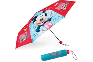 Parasolka Wiatroodpornym Dzieci – BONNYCO | Parasolka Składana z Torbą, Plecakiem Lub Podróżą | Kompaktowy Parasol o Wzmocnionej Konstrukcji | Mini Parasolka dla Dziecięca