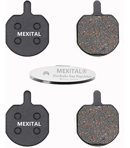 4 Pares De Pastillas De Freno De Disco De Resina Para Bicicleta De Montaña, Compatibles Con Hayes MX2/3/4/5 CX5 GX-C GX2, Tamaño 25x20 Mm, Ligeras Y Con Buena Disipación