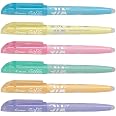 Pilot Frixion Light Pastel - Set De 6 Surligneurs Effaçables Tons Pastels Doux