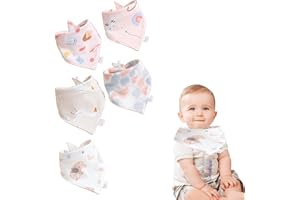 Furforstk bavoir imperméable bébé, bavoir bandana bebe Avec boutons bavoirs bebe naissance, bavoir bebe, bavoir bébé, bavoirs bebe imperméable, Bon pour attraper, cracher et baver