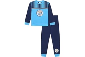 MANCHESTER CITY F.C Pyjama pour garçon Man City de 3 à 15 ans, produit officiel de football
