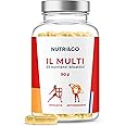 Multivitaminico Multiminerale | 25 Vitamine e Minerali con Zinco, Magnesio, Coenzima Q10, Vitamina A,B,C,D3,E,K2 | Integrator